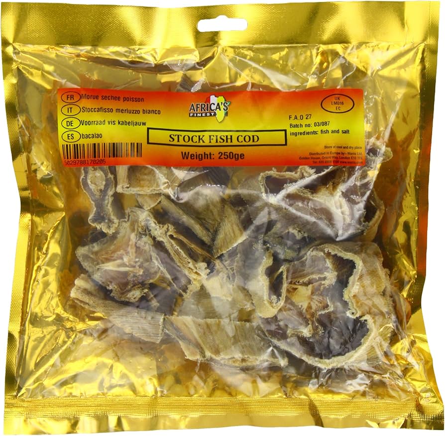 Africa's Finest Stockfish Cod 250g