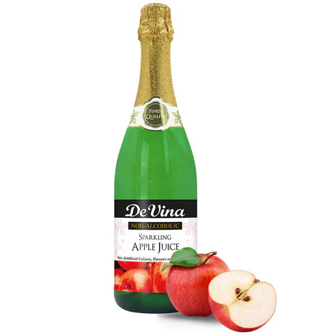 De Vina Flemish Non-Alcoholic Sparkling Apple Juice 750ml