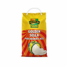 Tropical Sun Golden Sella Pure Basmati Rice 5kg