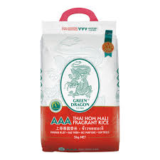 Green Dragon AAA Thai Hom Mali Fragrant Rice 5kg