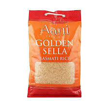 Aani Premium Golden Sella Basmati Rice 10kg