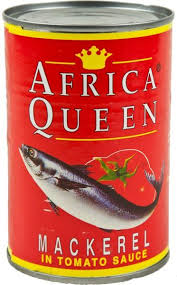 Africa Queen Mackerel Tomato 425g