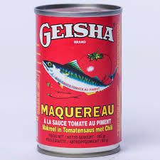 Geisha Mackerel in Tomato Sauce with Chilli 255g