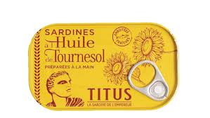 Titus Sardines in Sunflower Oil 125g