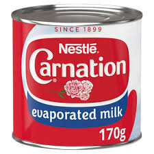 Nestle Carnation Evaporated Milk 170g