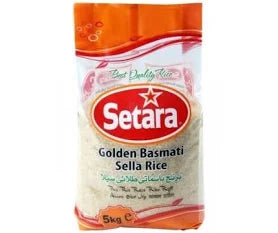 Setera Golden Basmati Sella Rice 5kg